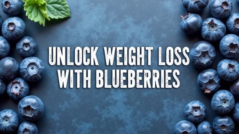 Blueberries Weight Loss: Unlocking Fat Burning Secrets