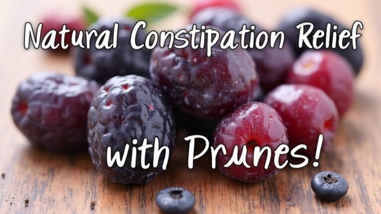 Prunes for Constipation: The Ultimate Superfood Solution